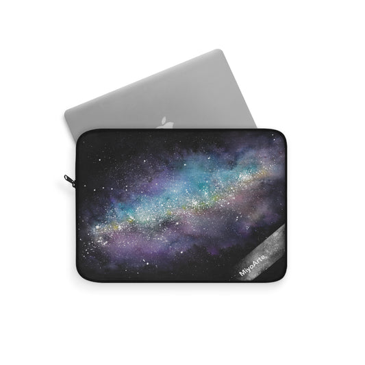 Funda Laptop ,  ilustración colorida de diseño exclusivo "COLECCION GALAXIA MIYOARTE"